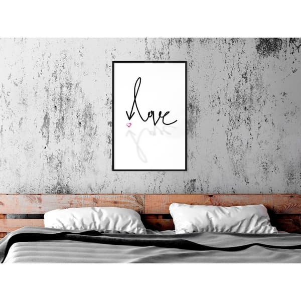 Inramad Poster / Tavla - Where is the Love?