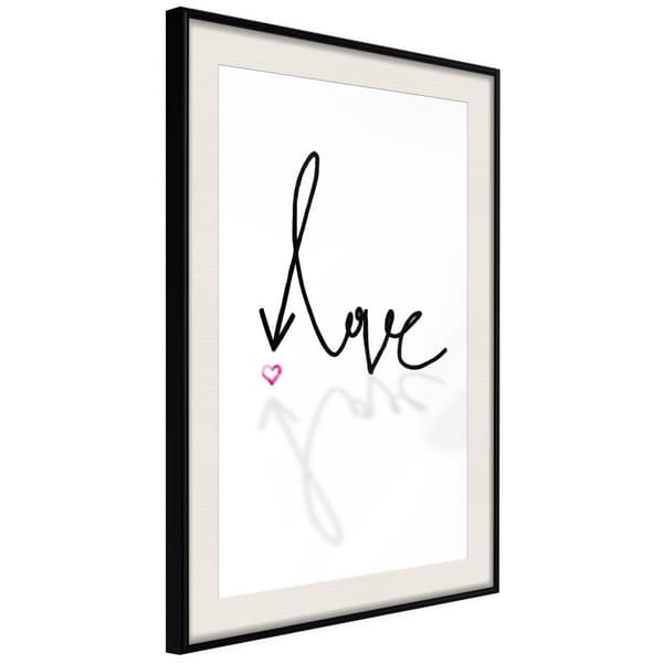 Inramad Poster / Tavla - Where is the Love?