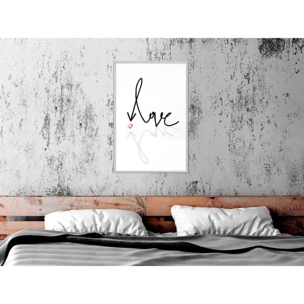 Inramad Poster / Tavla - Where is the Love?