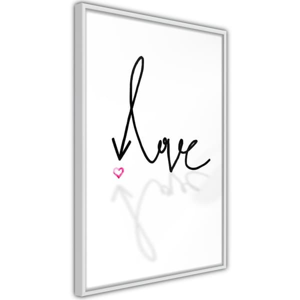 Inramad Poster / Tavla - Where is the Love?