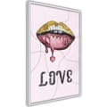 Miniatyrbild 9 av 11: Inramad Poster / Tavla - Lip Gloss and Love