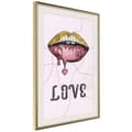 Miniatyrbild 10 av 11: Inramad Poster / Tavla - Lip Gloss and Love
