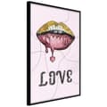 Miniatyrbild 2 av 11: Inramad Poster / Tavla - Lip Gloss and Love