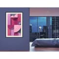 Miniatyrbild 7 av 11: Inramad Poster / Tavla - Pink Geometry
