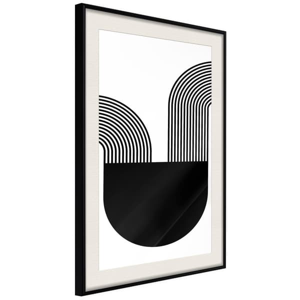 Inramad Poster / Tavla - Flow