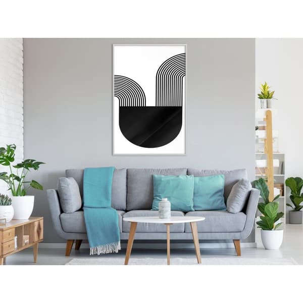 Inramad Poster / Tavla - Flow