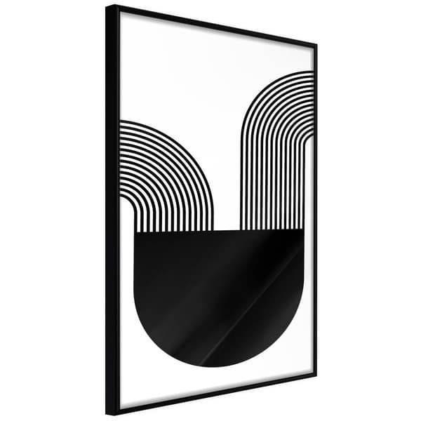 Inramad Poster / Tavla - Flow