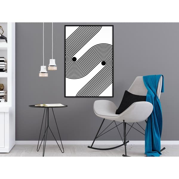 Inramad Poster / Tavla - Separated