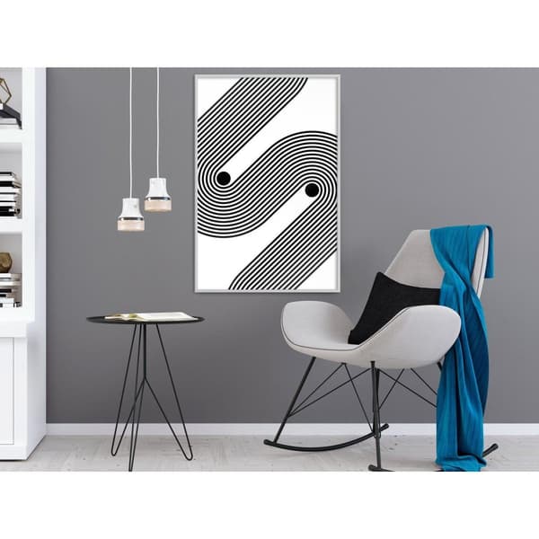 Inramad Poster / Tavla - Separated