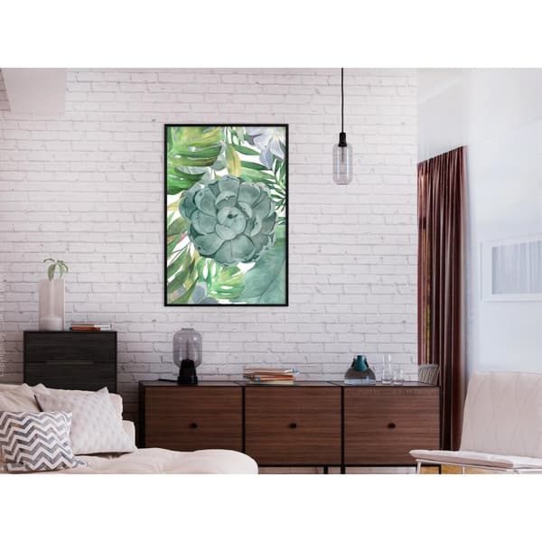 Inramad Poster / Tavla - So Green