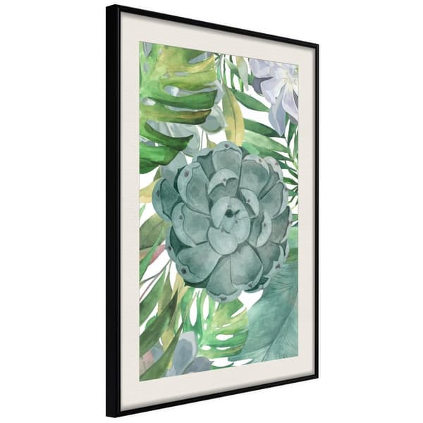 Inramad Poster / Tavla - So Green