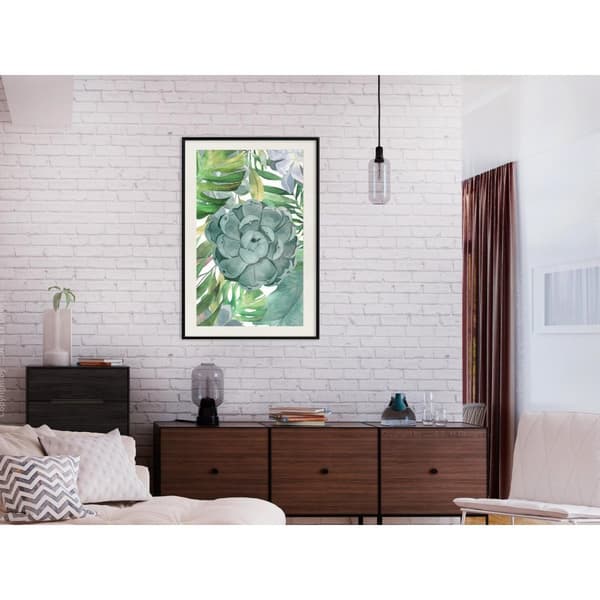 Inramad Poster / Tavla - So Green