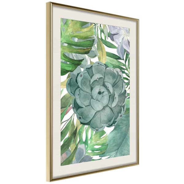 Inramad Poster / Tavla - So Green