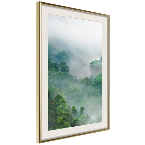 Inramad Poster / Tavla - Green Lungs of the Earth I