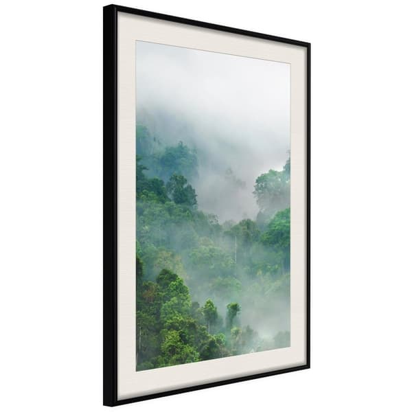 Inramad Poster / Tavla - Green Lungs of the Earth I