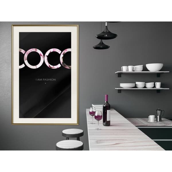 Inramad Poster / Tavla - Coco
