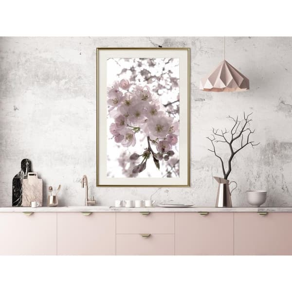 Inramad Poster / Tavla - Spring Visit