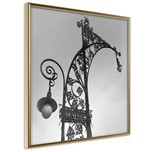 Inramad Poster / Tavla - Charming Lantern