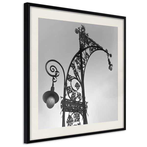 Inramad Poster / Tavla - Charming Lantern