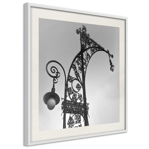 Inramad Poster / Tavla - Charming Lantern