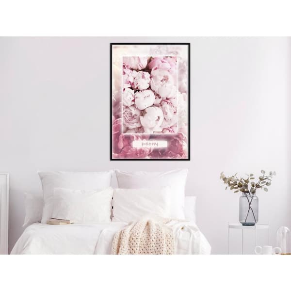 Inramad Poster / Tavla - Scent of Peonies