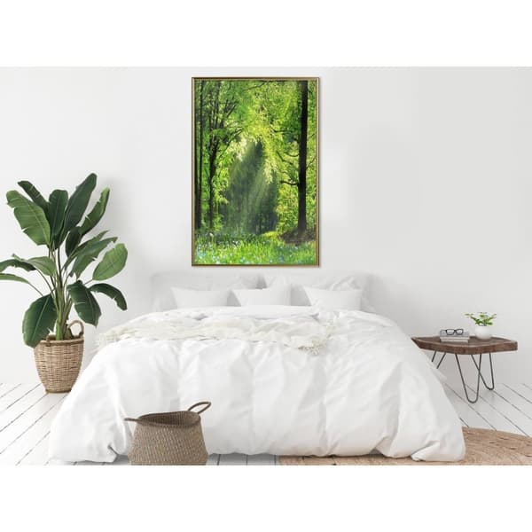 Inramad Poster / Tavla - Forest Path