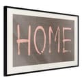 Miniatyrbild 5 av 11: Inramad Poster / Tavla - Simply Home (Pink)