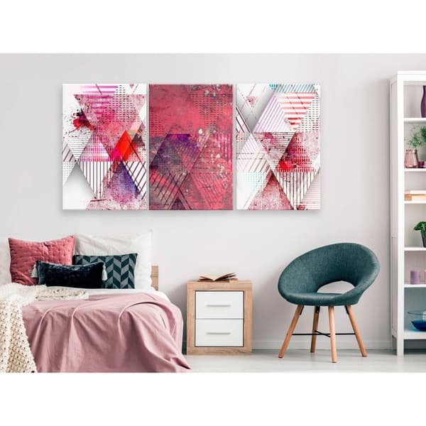 Canvas Tavla - Spring Layout (3 delar)