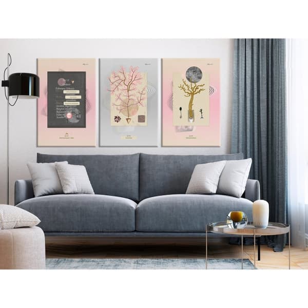 Canvas Tavla - Unusual Plants (3 delar)