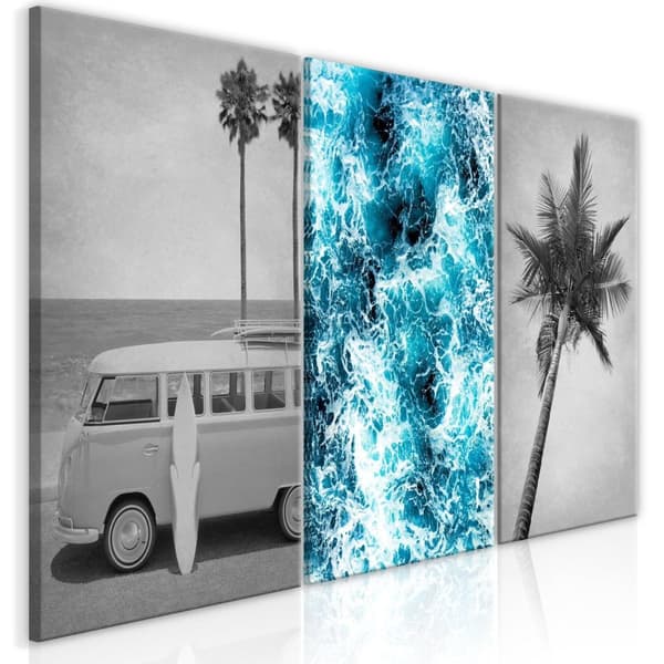 Canvas Tavla - Holiday Memories (3 delar)