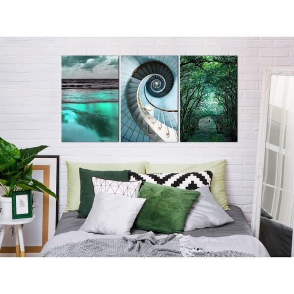 Canvas Tavla - Faces of Nature (3 delar)