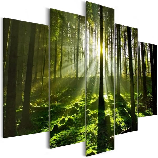 Canvas Tavla - Peace of Mind (5 delar) Wide