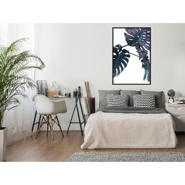 Inramad Poster / Tavla - Evergreen Monstera