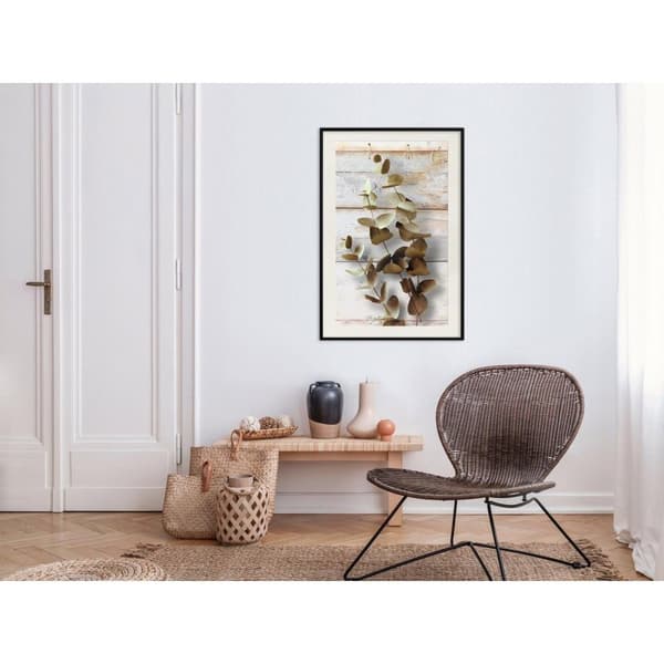 Inramad Poster / Tavla - Decorative Twigs