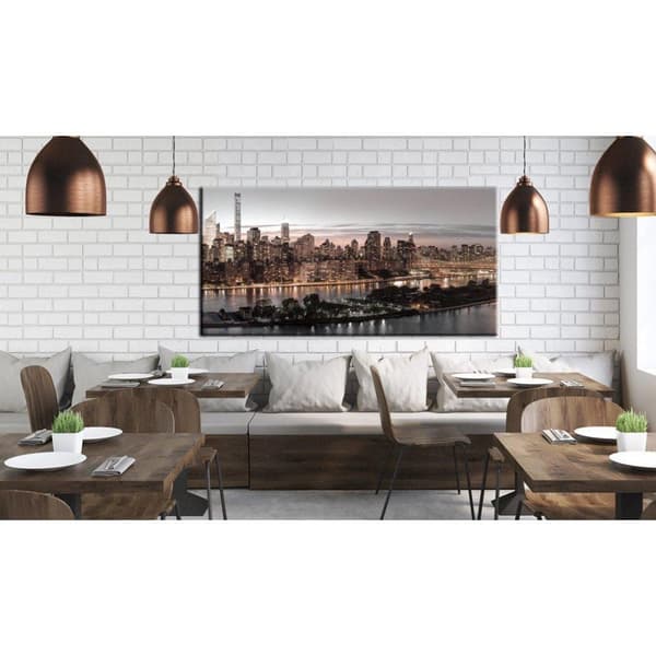 Canvas Tavla - Manhattan at Twilight