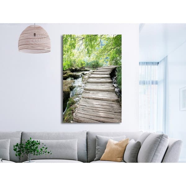 Canvas Tavla - Charming Path Vertical