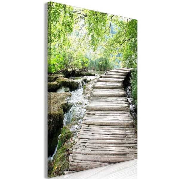 Canvas Tavla - Charming Path Vertical
