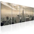 Miniatyrbild 1 av 4: Canvas Tavla - Beige Manhattan