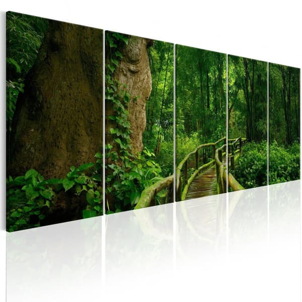 Canvas Tavla - Travel the Unknown 225x90