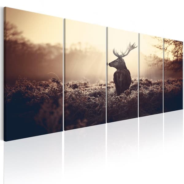 Canvas Tavla - Stag in the Wilderness