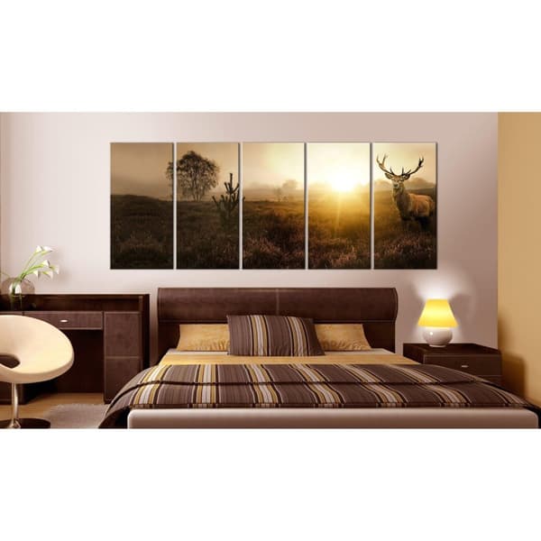 Canvas Tavla - Foggy Morning I