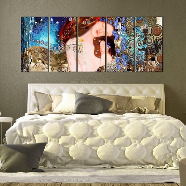 Canvas Tavla - Mother's Hug (5 delar) Narrow
