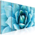 Miniatyrbild 1 av 4: Canvas Tavla - Agave (5 delar) Narrow Blue
