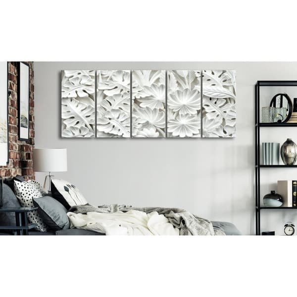 Canvas Tavla - Monument of Nature (5 delar) Narrow