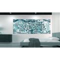 Miniatyrbillede 2 af 4: Canvas Tavla - Tree and Waves (5 delar) Blue