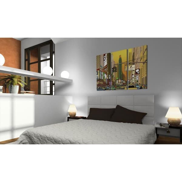 Canvas Tavla - Cartoon NYC