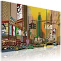 Pikkukuva 1 / 4: Canvas Tavla - Cartoon NYC