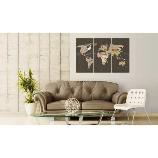 Canvas Tavla - News of the World - triptyken