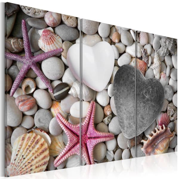 Canvas Tavla - Pebbles of love