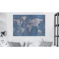 Miniatyrbild 2 av 4: Canvas Tavla - Sapphire Planet